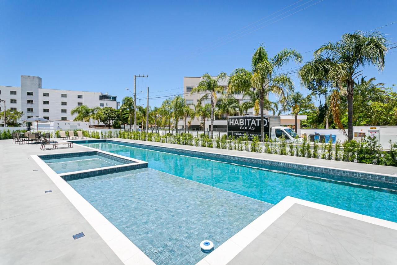 Апартаменты Cannes Club Apto Garden 400M Da Praia Dos Ingleses Флорианополис Экстерьер фото
